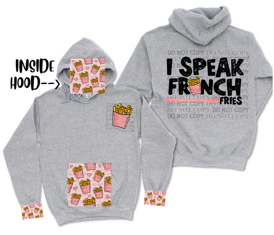 French Fry Lover Hoodie